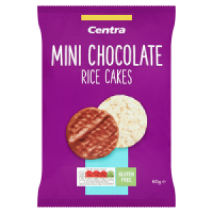 Centra Mini Milk Rice Cakes 60g