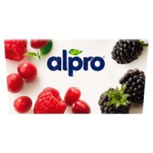 Alpro Yofu Soya Raspberry & Cranberry 4 Pack 2.00&nbsp;&euro;