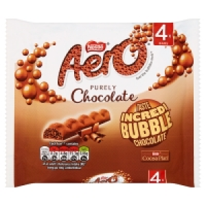 SuperValu  Aero Bubbly Bar Milk 4 Pack