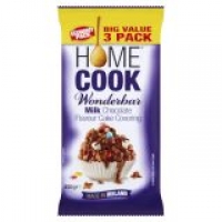 EuroSpar Homecook Wonderbar Milk Chocolate Flavour Cake Covering 3 Pack