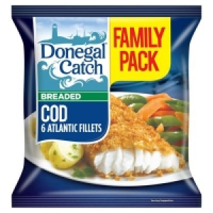 Centra  Donegal Catch Breaded Cod Fillets 6 Pack 550g