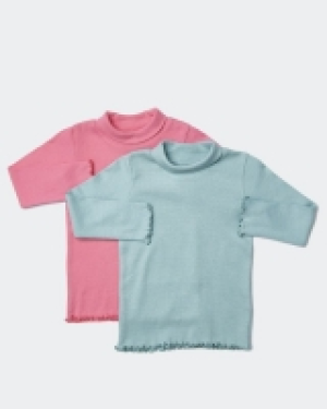 Roll Neck Tops - Pack Of 2 (6 months-4 years) 4.00 €