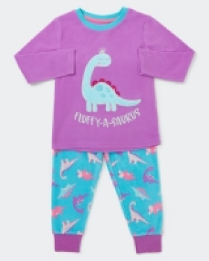Baby Girls Fleece Pyjamas (6 months-4 years) 2.00 €