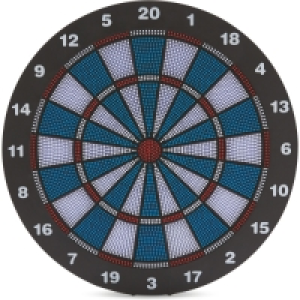 Aldi  Crane Blue/White Soft Tip Dartboard