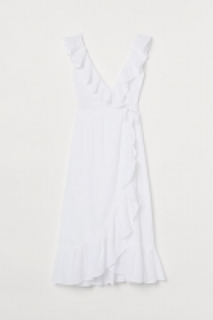 Flounce-trimmed cotton dress 40.00 €