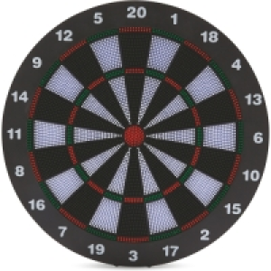 Aldi  Crane Red/Green Soft Tip Dartboard