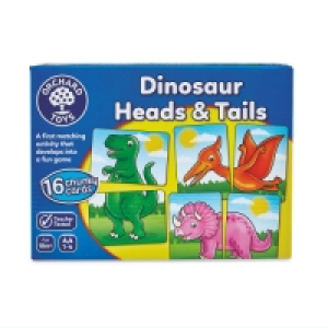 Childrens Dino Heads & Tails Game