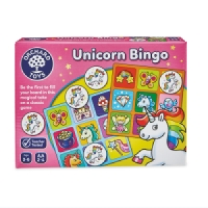 Childrens Unicorn Bingo Game