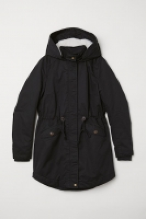 HM  Padded parka with a hood