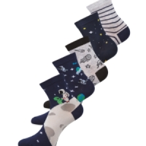 Space Childrens Socks 5 Pack