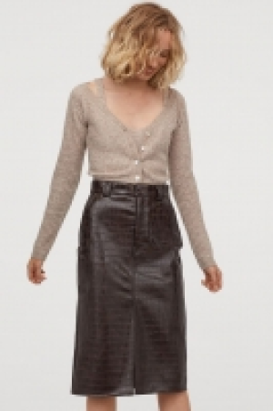 Imitation leather skirt 23.00 €