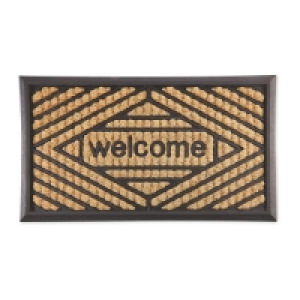 Aldi  Welcome Outdoor Coir Mat