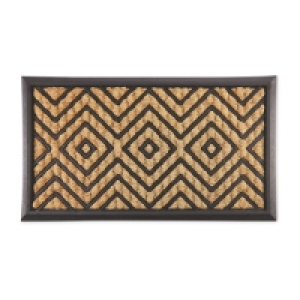 Aldi  Zig Zag Outdoor Coir Mat