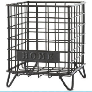 Black Home Mini Wire Storage