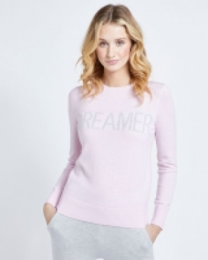 Savida Cashmere Blend Slogan Jumper 25.00 €