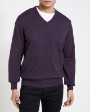 Regular Fit Cotton V-Neck Jumper 9.84 €