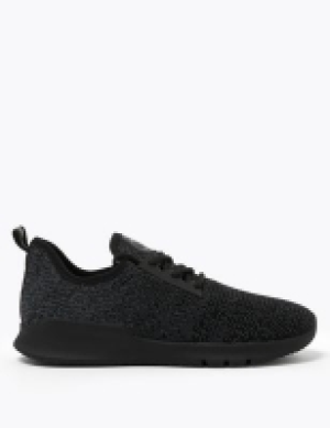 Goodmove Lace Up Knitted Trainers