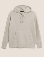 Marks and Spencer M&s Collection Soft Touch Textured Knitted Hoodie