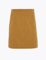 Marks and Spencer M&s Collection Jersey Textured Mini A-Line Skirt