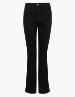Marks and Spencer Autograph Cotton Luxury High Waisted Flared Jeans