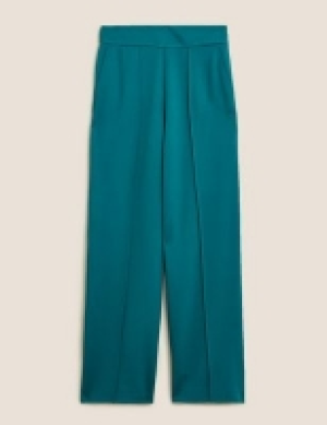 Autograph Jersey Wide Leg Trousers