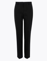 Marks and Spencer Autograph Wool Blend Straight Leg Trousers