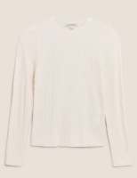 Marks and Spencer Autograph Textured Crew Neck Jumper