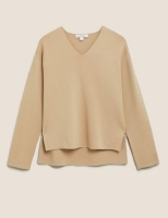 Marks and Spencer Autograph V-Neck Relaxed Jumper