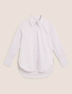 Autograph Cotton Striped Long Sleeve Shirt