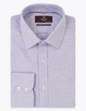 M&s Collection Luxury Pure Cotton Tailored Fit Shirts