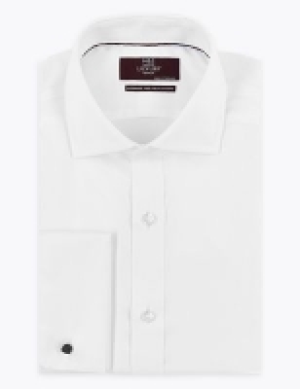 M&s Collection Luxury Regular Fit Easy Iron Twill Shirt