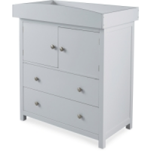Grey Baby Changing Unit