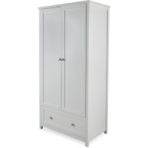 Aldi  Grey Nursery Wardrobe