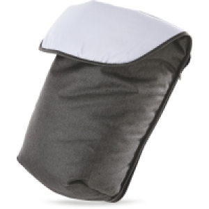 Mamia Black Melange/Cream Foot Muff