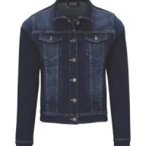 Ladies Dark Blue Denim Jacket