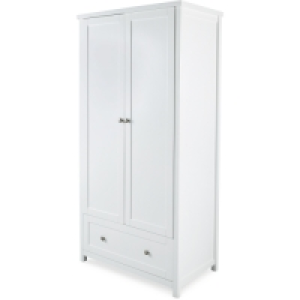 Aldi  Nursery Wardrobe White