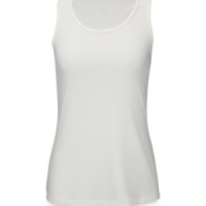 Aldi  Ladies White Yoga Vest