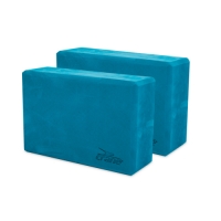 Aldi  Crane Blue Yoga Block 2 Pack