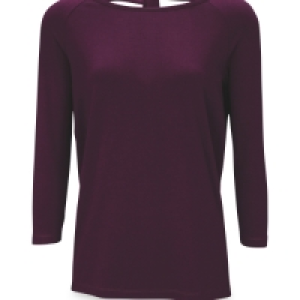 Ladies Purple Yoga Top