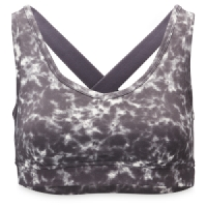 Ladies Marble Print Yoga Sports Bra