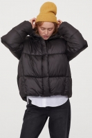 HM  Stand-up collar puffer jacket