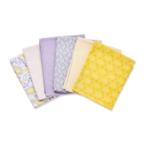 Aldi  Boheme Fabric Fat Quarters 6 Pack