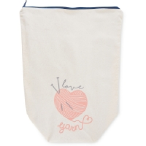 So Crafty I Love Yarn Bucket Bag
