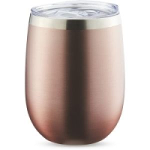 Pink Metallic Insulated Tumbler