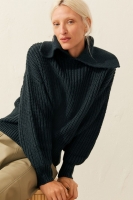 HM  Collared rib-knit jumper