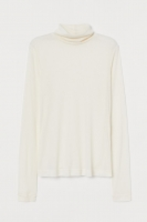 HM  Jersey polo-neck top