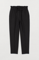 HM  Pull-on linen-blend trousers