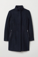 HM  Short wool-blend coat