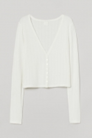 Rib-knit cardigan 7.00 €