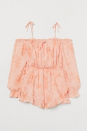 HM  Flounce-trimmed playsuit